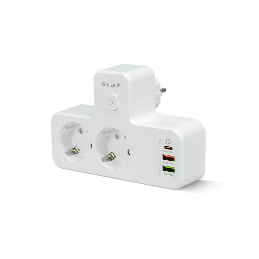Adaptador carga rápida y luz de noche