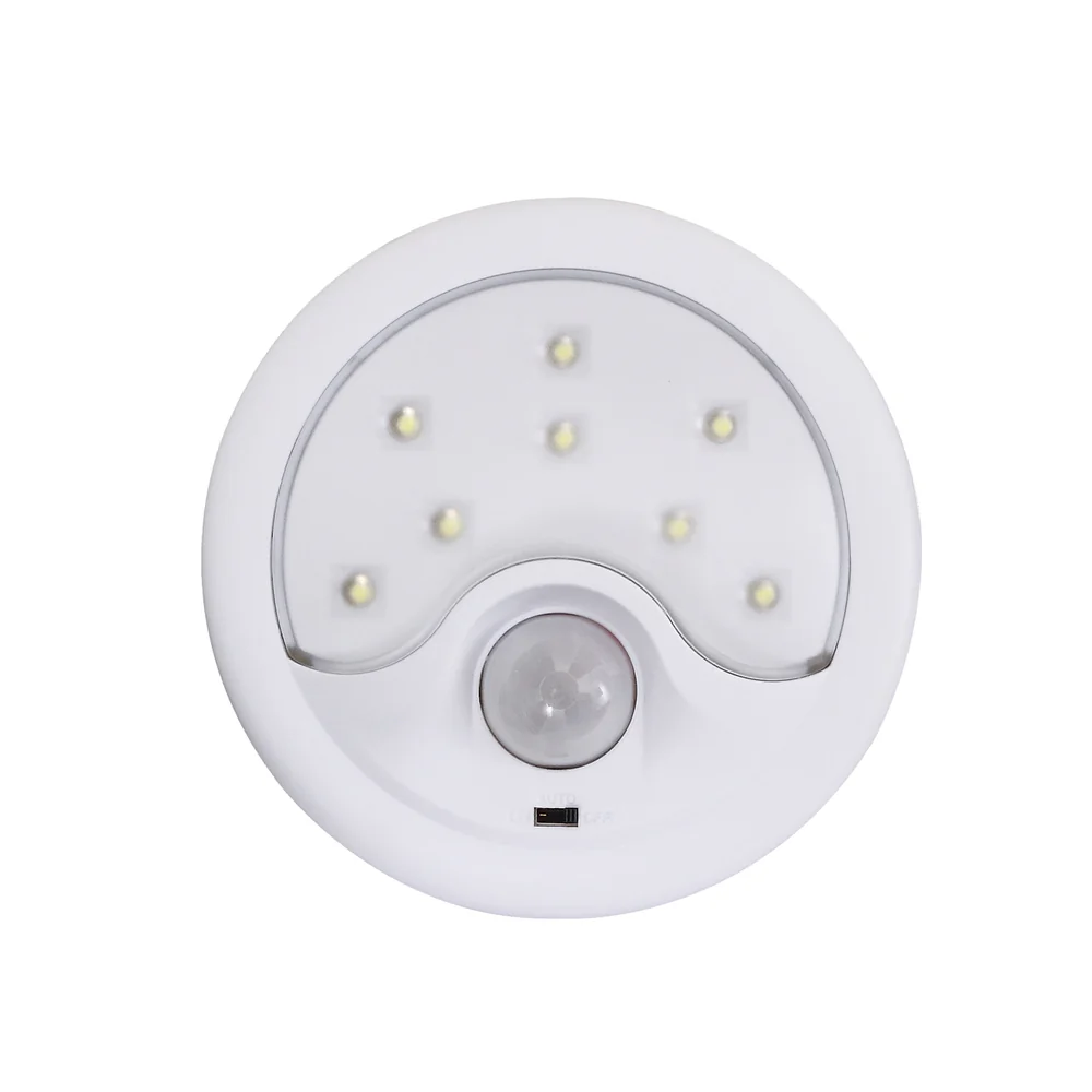 Detector De Movimiento Ir Portátil Con Luz