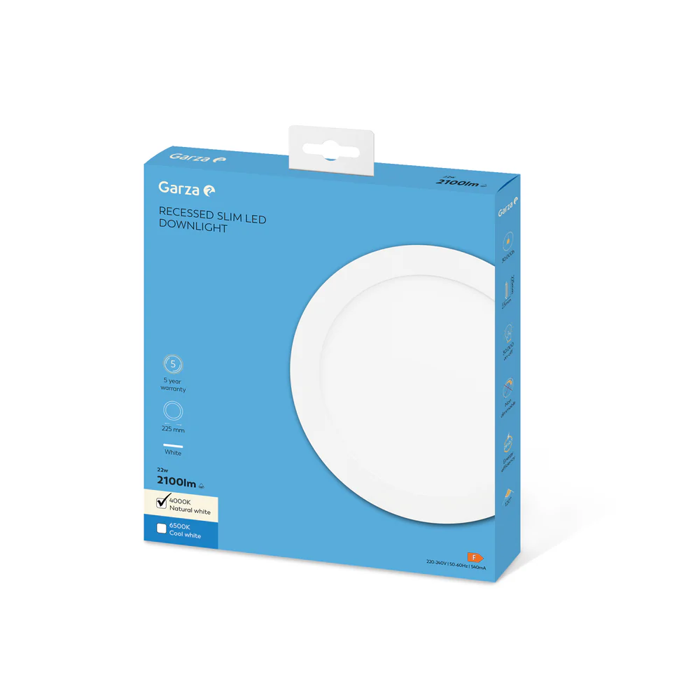 Downlight Empotrable Circular Extraplano Blanco - Image 11