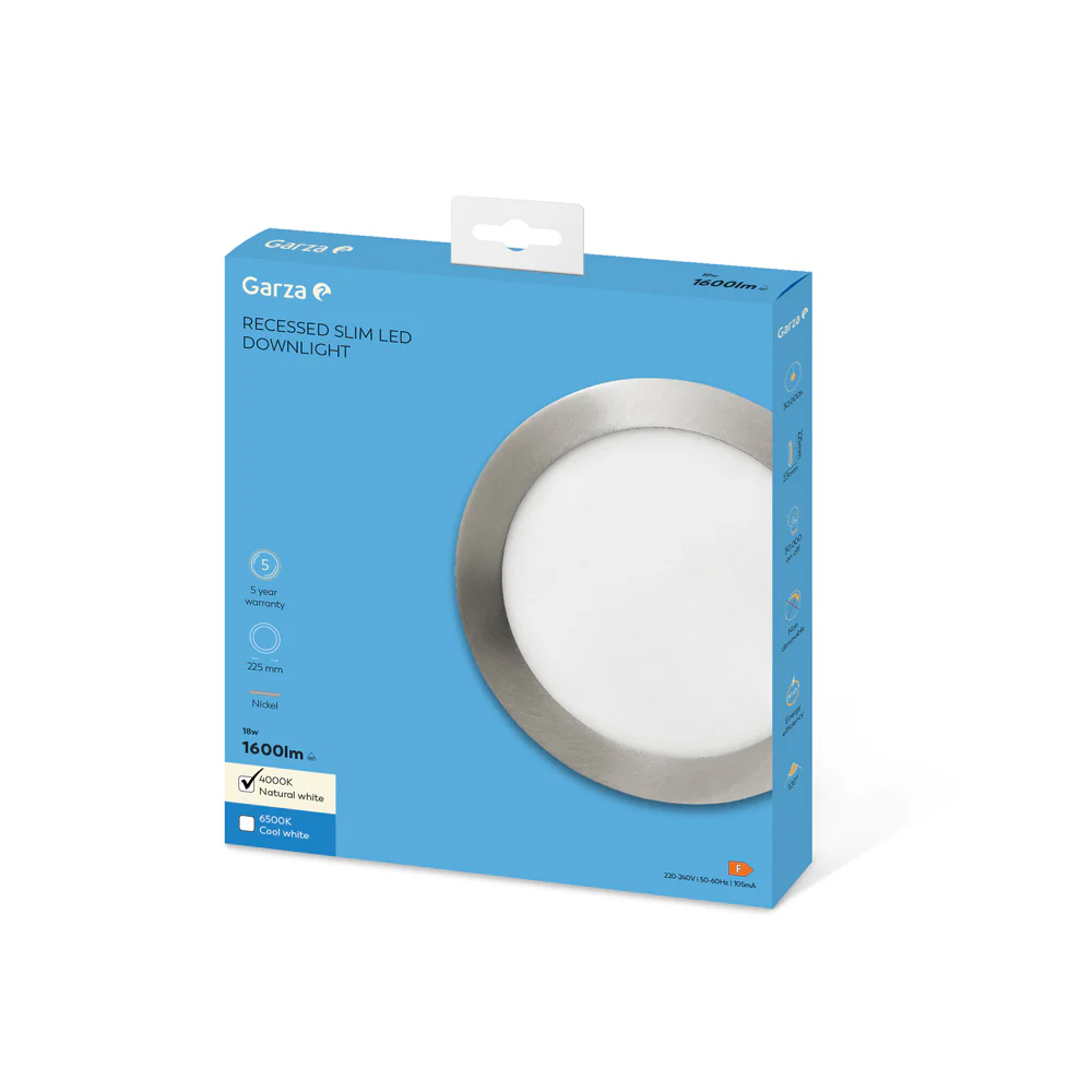 Downlight Empotrable Circular Extraplano Nickel - Image 202