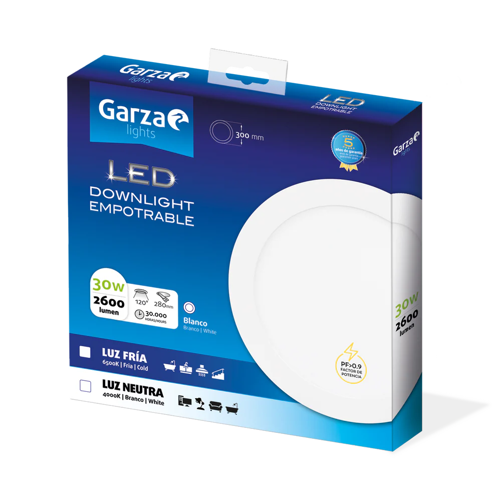 Downlight Empotrable Circular Extraplano Nickel - Image 208