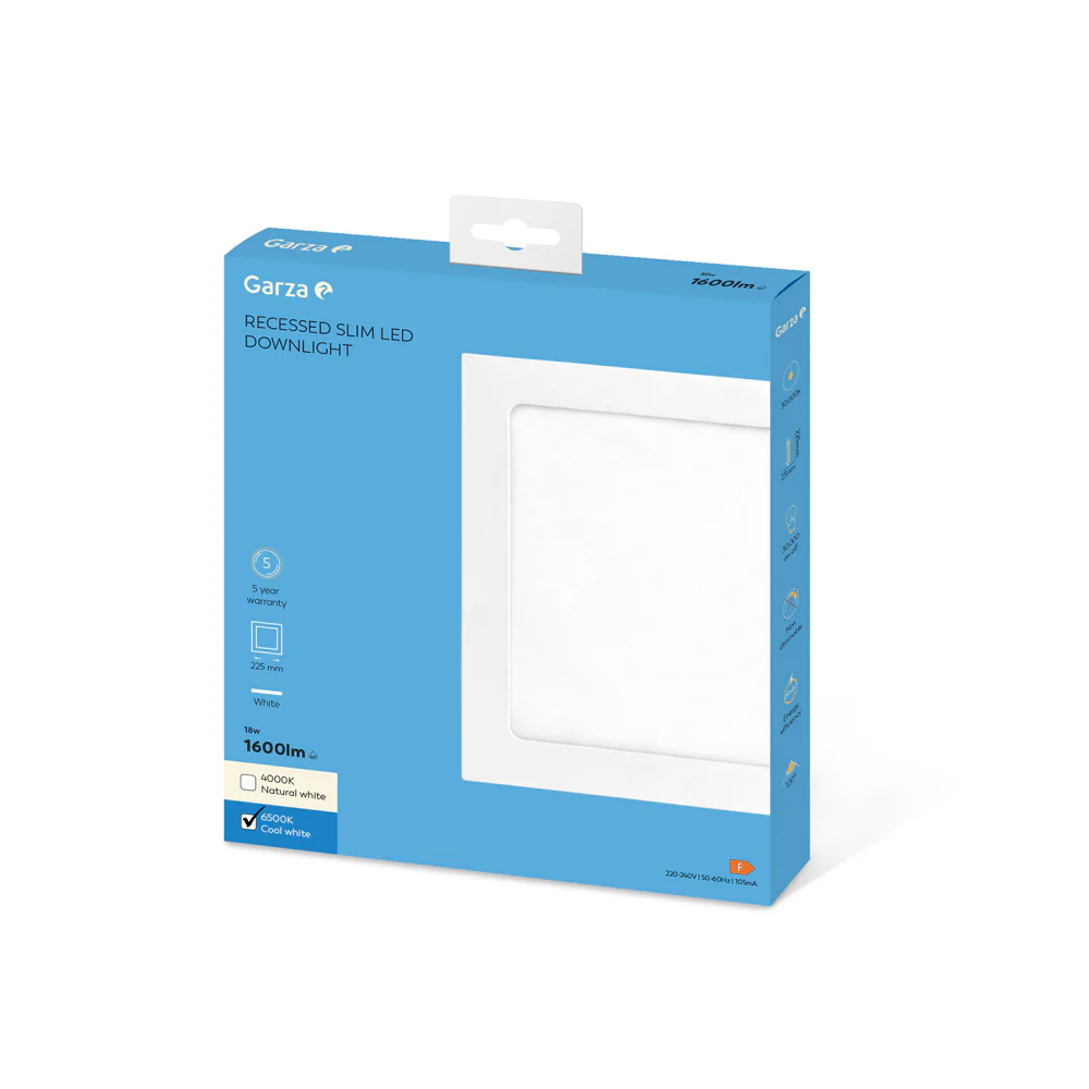 Downlight Empotrable Cuadrado Blanco - Image 123