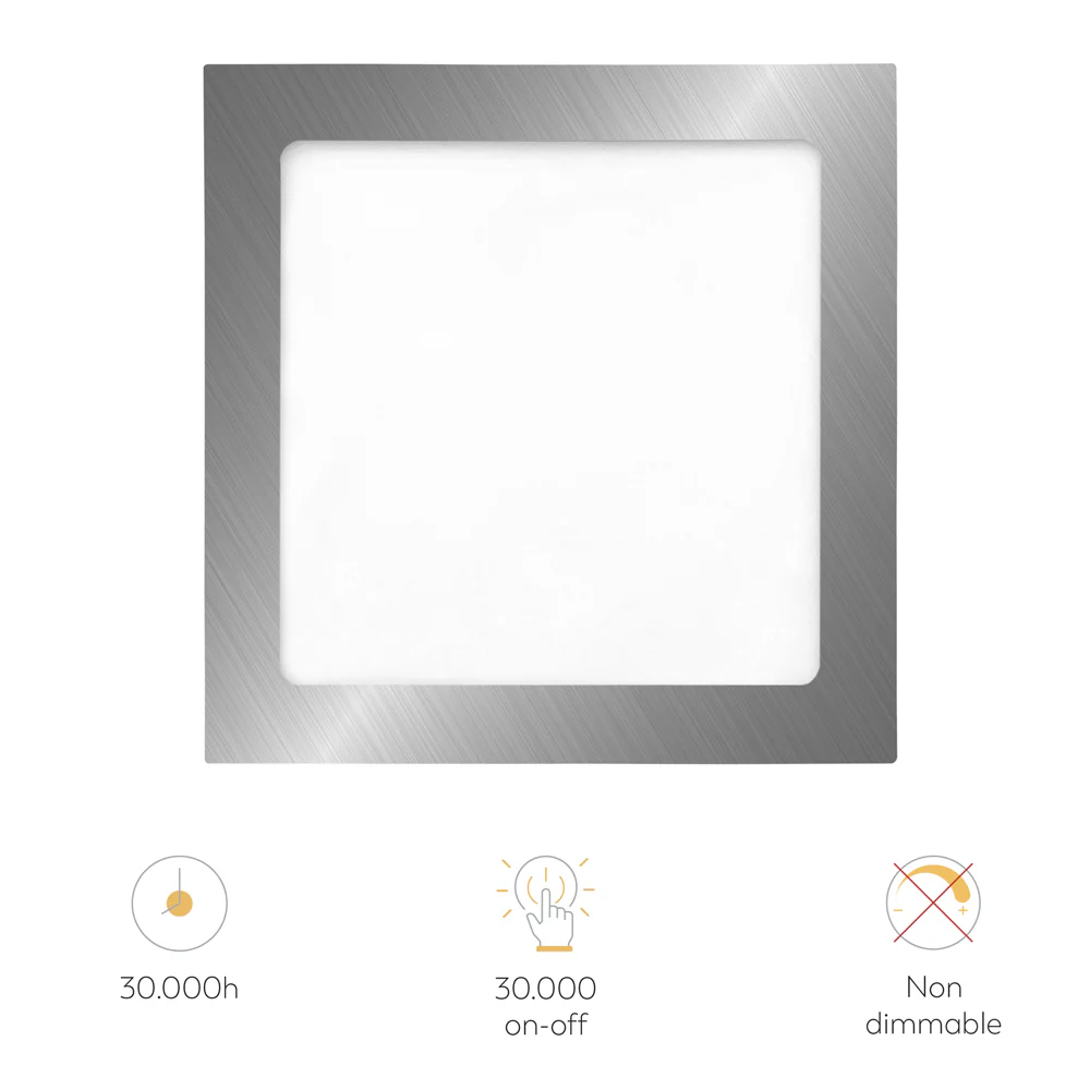 Downlight Empotrable Cuadrado Blanco - Image 199